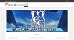 Desktop Screenshot of fuwanovel.net